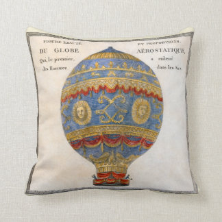 Coussin Ballon à air chaud de frères de Montgolfier