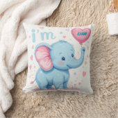 Coussin Ballon Éléphant bébé (Couverture)
