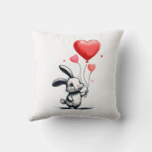 Coussin Ballons Bunny Love (Verso)