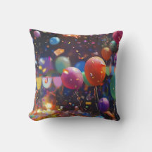 Ballons d'anniversaire Lancer l'oreiller