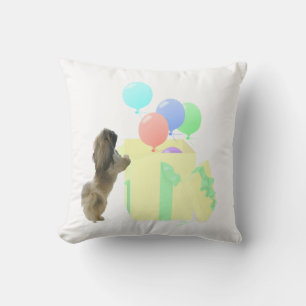 Coussin Ballons de célébration de Pékinois
