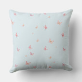 Coussin Ballons Papillons Ours en peluche (Verso)