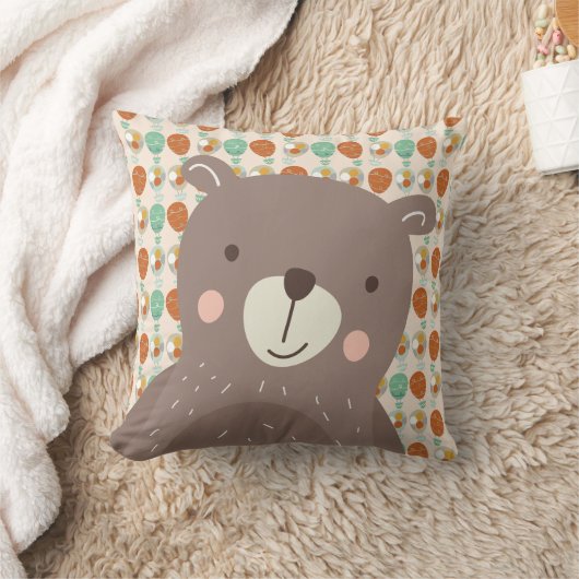 Coussin Ballons Whimsical à air chaud (Couverture)