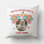 Coussin Balloon cardiaque personnalisé (Recto)