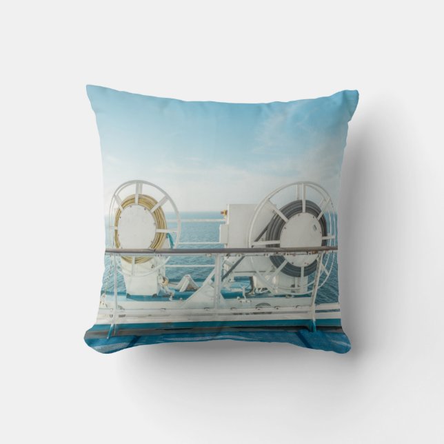 Coussin Balustrade d'un bateau de croisière (Recto)