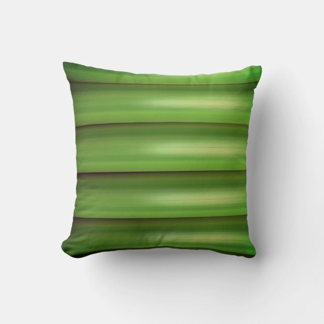 Coussin Bambou vert (Recto)