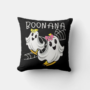 Coussin Banane fantôme mignon Boonana Halloween