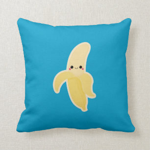 Coussin Banane mignonne de Kawaii