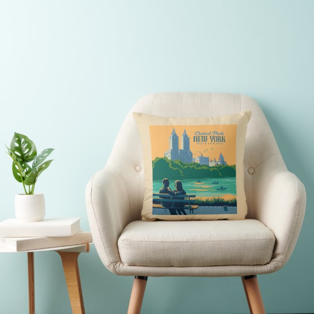 Coussin Banc de New York Central Park (Chaise)