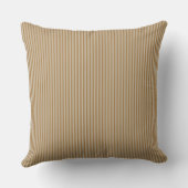 Coussin Bande de cuisse jaune moutarde (Verso)