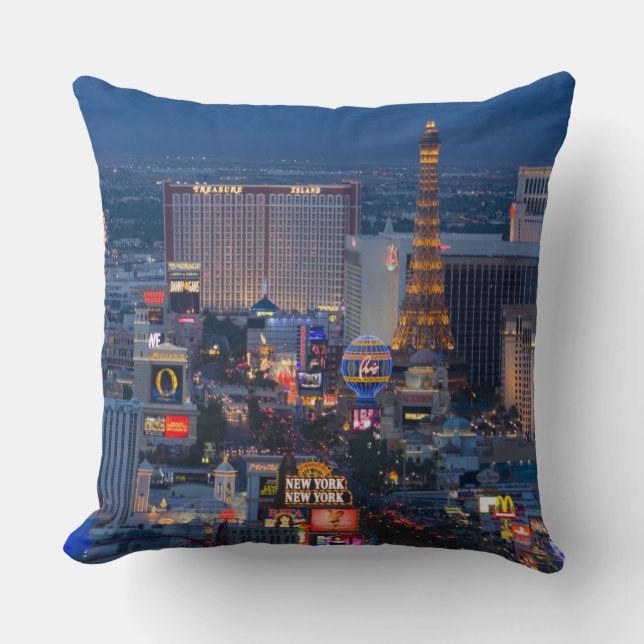 Coussin Bande de Las Vegas (Recto)