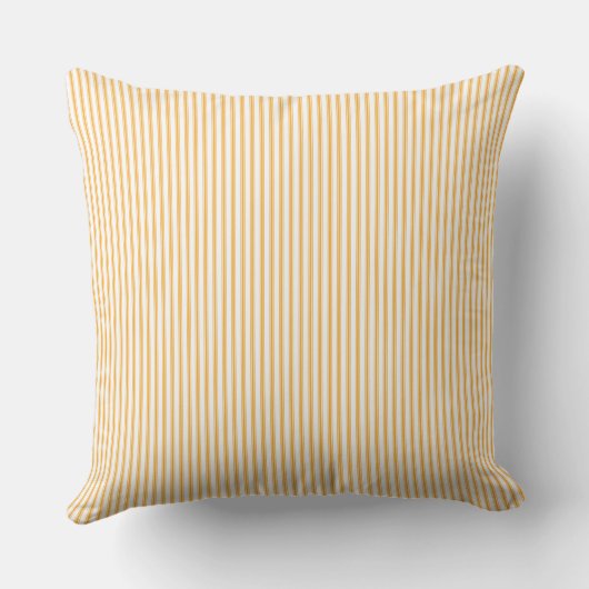 Coussin Bande de prélèvement jaune (Verso)