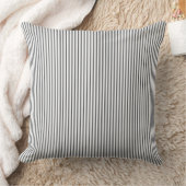 Coussin Bande de prélèvement noir et blanc (Couverture)