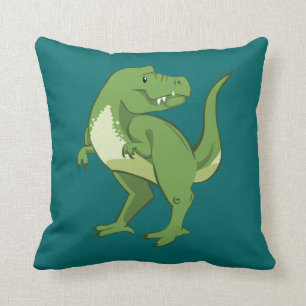 Coussin Bande dessinée mignonne de Rex de Tyrannosaurus