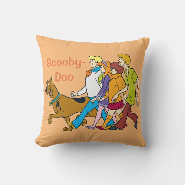 Coussin Bande entière 18 Mystery Inc (Recto)