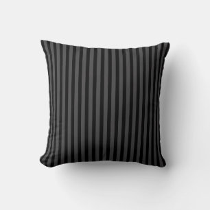 Coussin Bande molle gris et noire