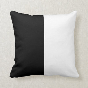 Coussin Bande noire et blanche