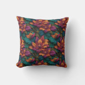 Coussin BandeE - Motif floral dynamique B (Recto)