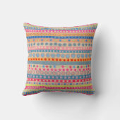 Coussin Bandes et cercles (Verso)