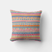 Coussin Bandes et cercles (Recto)