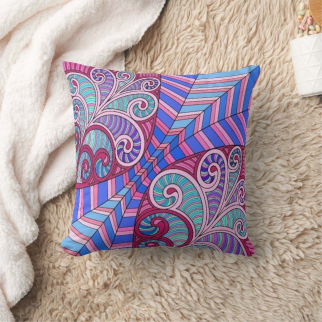 Coussin Bandes multiples (Couverture)