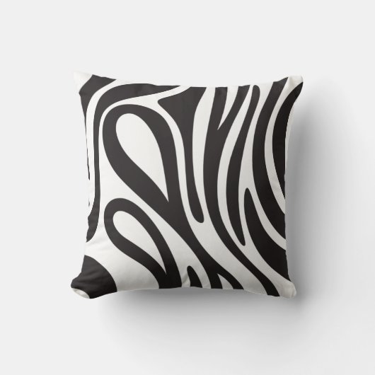 Coussin Bandes noires (Recto)