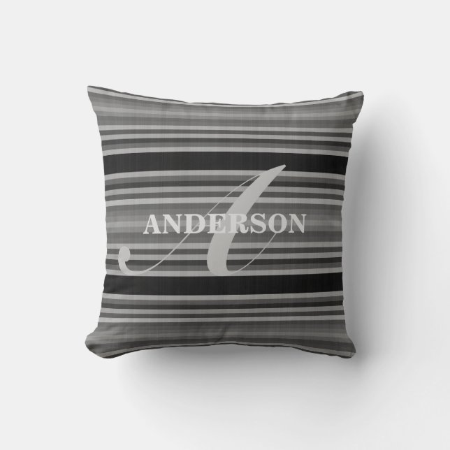 Coussin Bandes personnalisées (Recto)