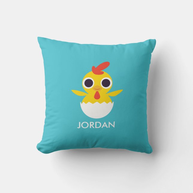 Coussin Bandit le poussin (Recto)