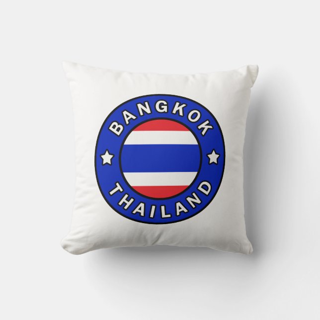 Coussin Bangkok Thaïlande (Recto)