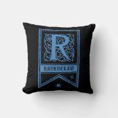 Coussin Bannière de monogramme de Harry Potter | Ravenclaw (Recto)