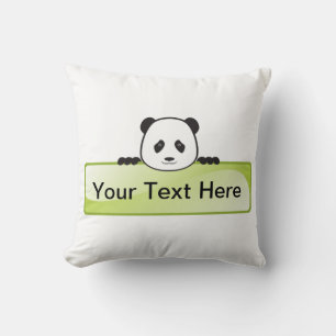 Coussin Bannière Panda