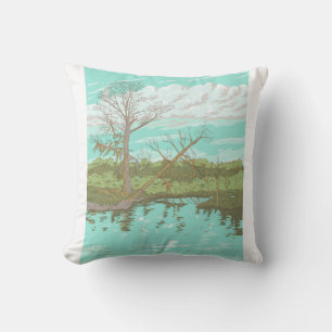 Coussin Barataria Preserve in New Orleans WPA Poster