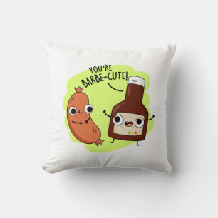 Coussin Barbe-mignon Funny Barbecue Pun