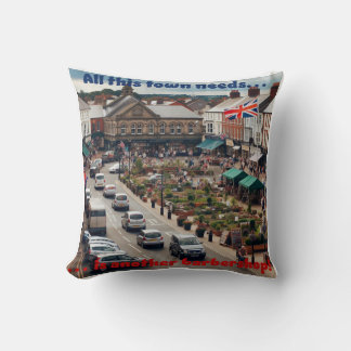 Coussin Barbershop Town