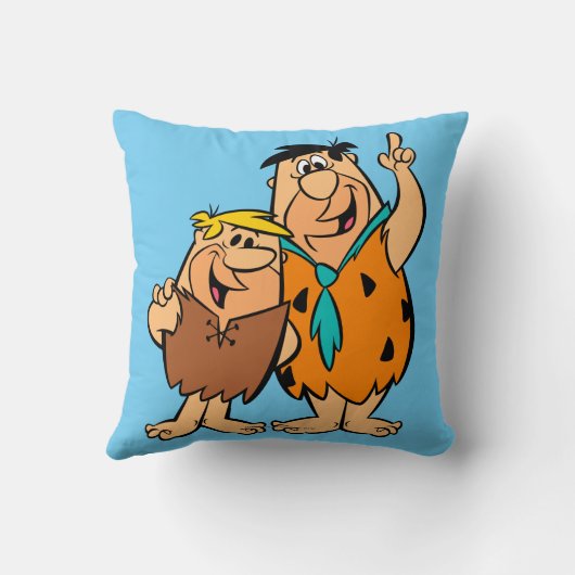 Coussin Barney Rubble et Fred Flintstone (Verso)