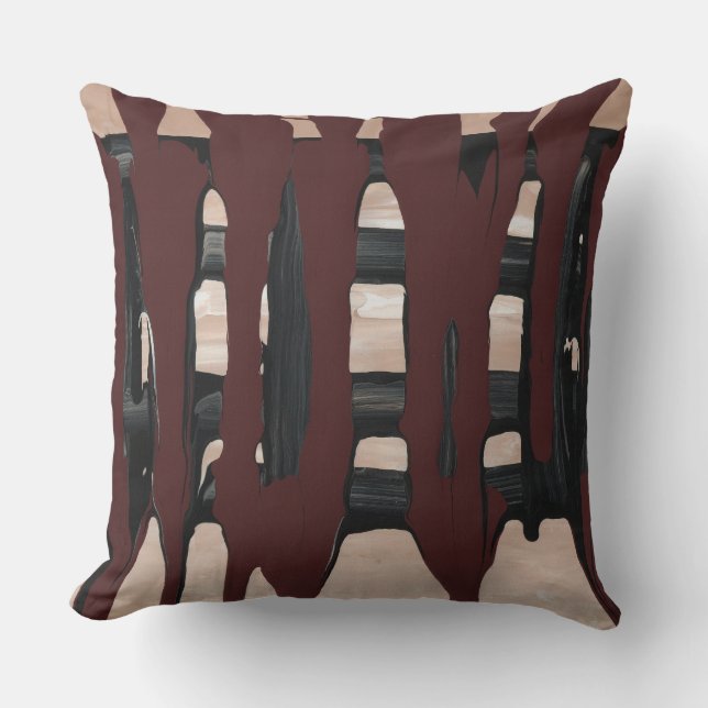 Coussin Barre de chocolat fondue (Recto)