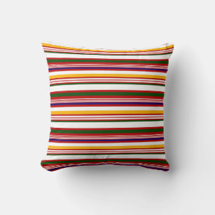 Coussin Barres de bonbons horizontales