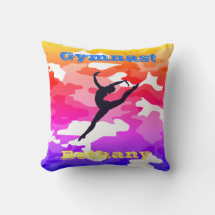 Coussin Bars de coffre-fort à poutres de gymnaste Arc-en-c