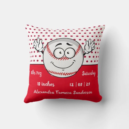 Coussin Base-ball (Verso)