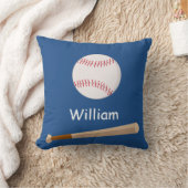 Coussin Base-ball de garçons et cadeau fait sur commande (Couverture)