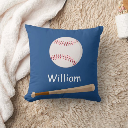 Coussin Base-ball de garçons et cadeau fait sur commande (Couverture)