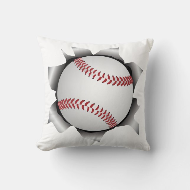 Coussin base-ball par le feuillard (Recto)