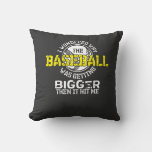 Coussin Baseball - Baseball De Plus En Plus Grand
