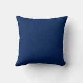Coussin Baseball, Bluen Personnalisé Nom Carré (Verso)