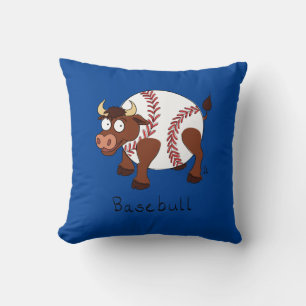 Coussin Baseball Bull Sports Enfants amusants