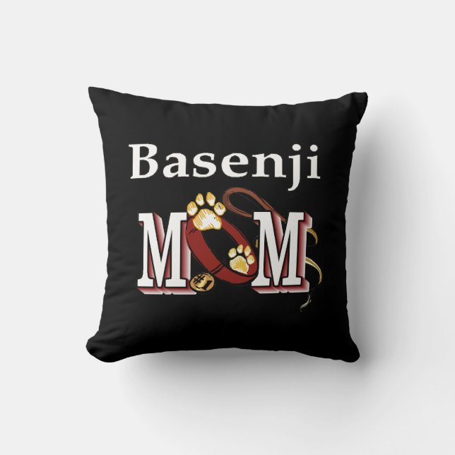 Coussin Basenji Dog (Recto)