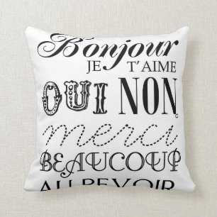 Coussin Bases françaises