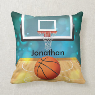 Coussin Basket-ball Design Jeu d'oreiller