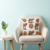 Coussin Basket-ball Kawaii Imprimer (Chaise)