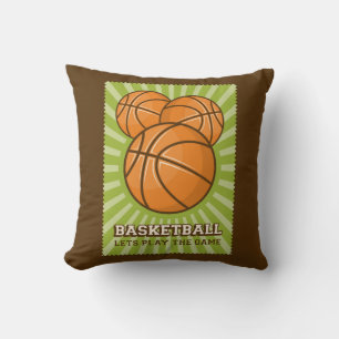 Coussin Basket-ball Vintage rétro